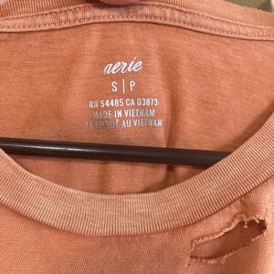Aerie oversized distressed T-shirt